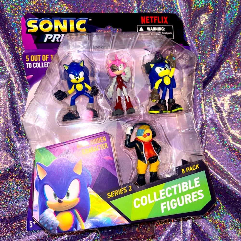 Netflix Sonic Prime Figures